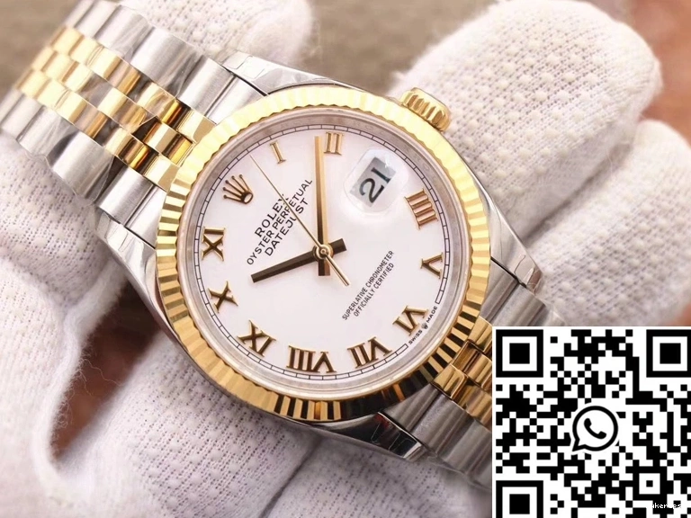Factory Dial EW Rolex M126233-0029 Tailored White 667 Datejust 0728